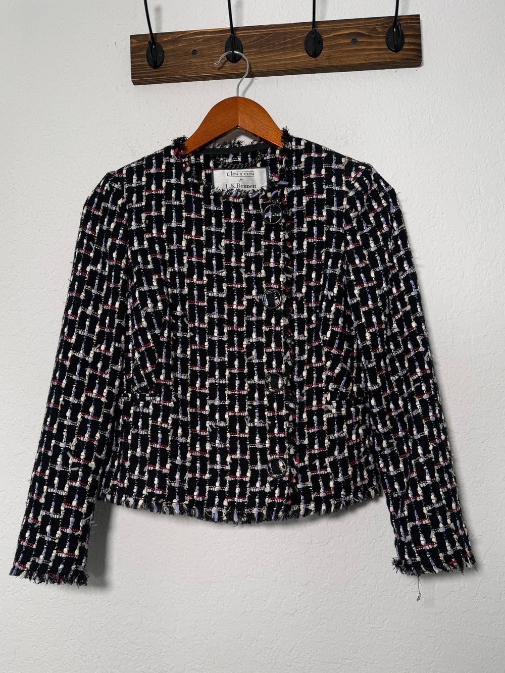 L.K. Bennett Tweed Blazer